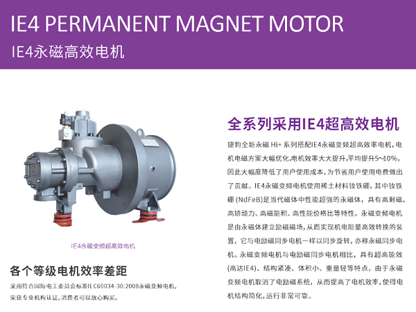捷豹空压机-永磁变频电机